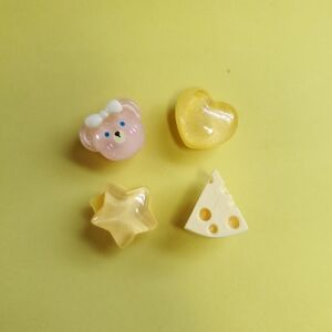 Cute Bear and Cheese Themed Jibbits